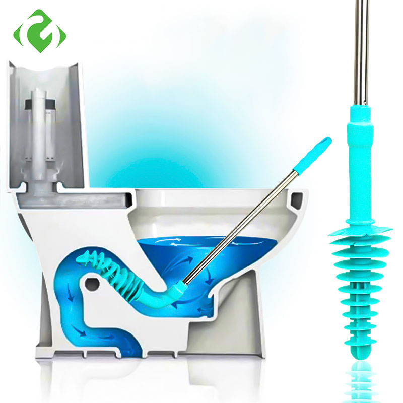 Plunger Toilet - Herramienta de dragado de inodoro para
