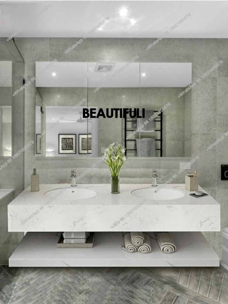 Home Bathroom Vanity Combo - Mueble de baño personalizado de lujo