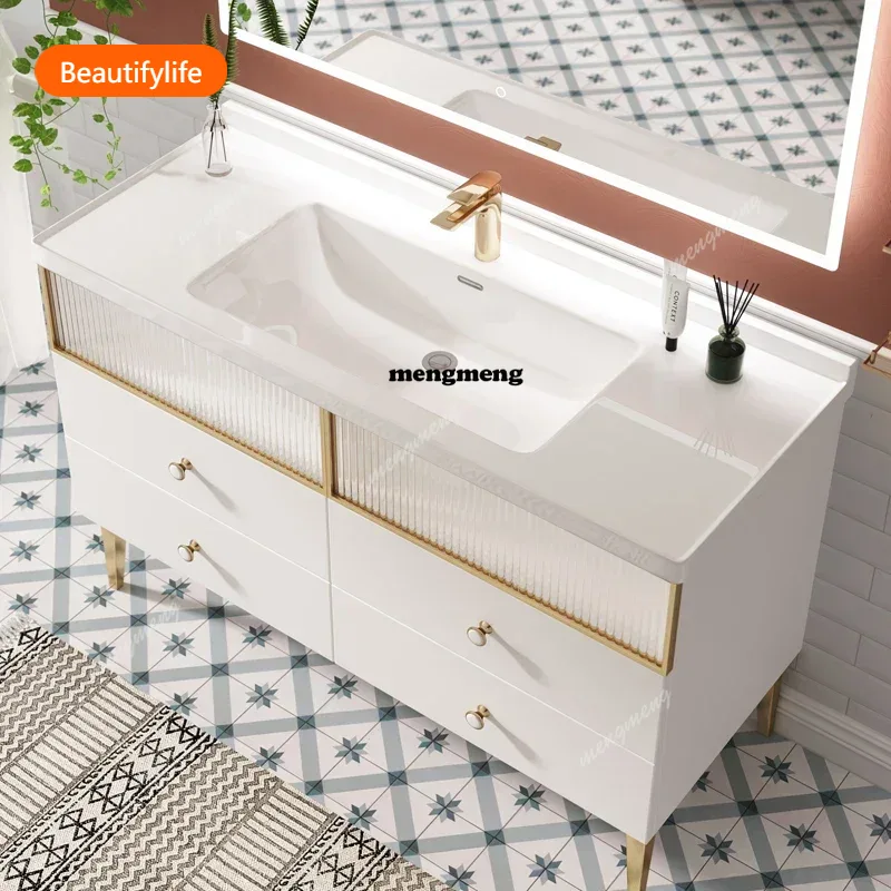Home Bathroom Vanity Combo - Mueble de Baño Moderno y Sencillo