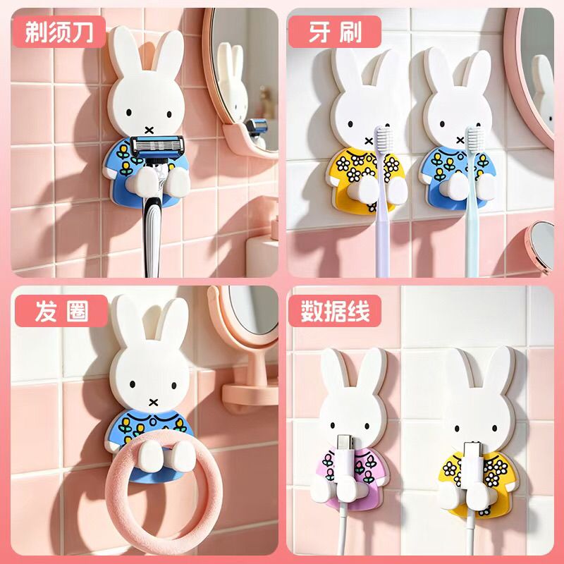 Soporte de pared para cepillos - Home Edit Bathroom Storage reseña y precio