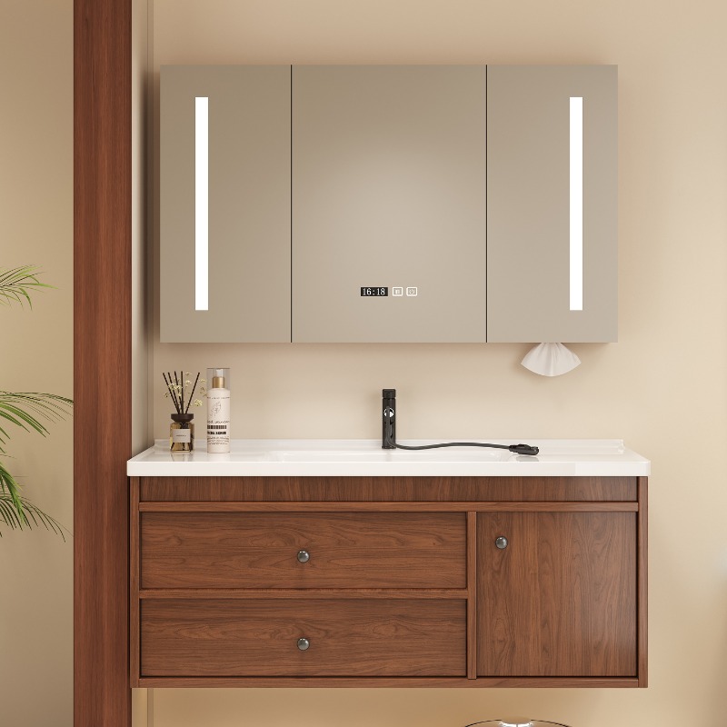 Mueble de Baño Blanco, Mueble  - Home Bathroom Vanity Combo reseña y precio