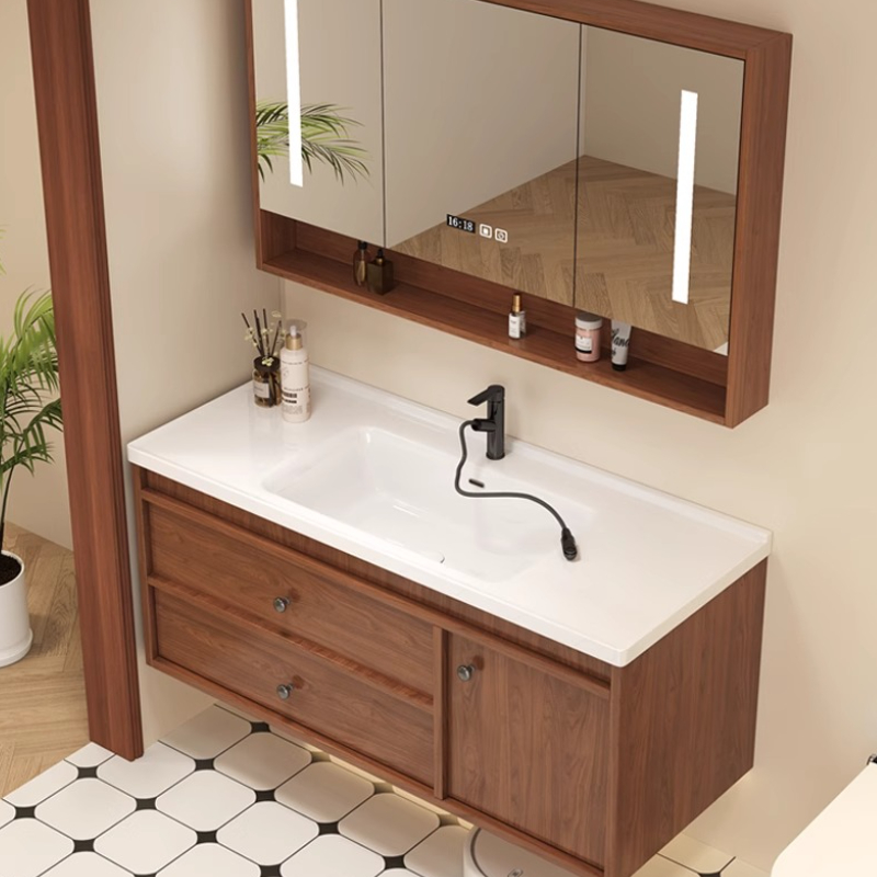 Mueble de Baño Blanco, Mueble  - Home Bathroom Vanity Combo reseña y precio