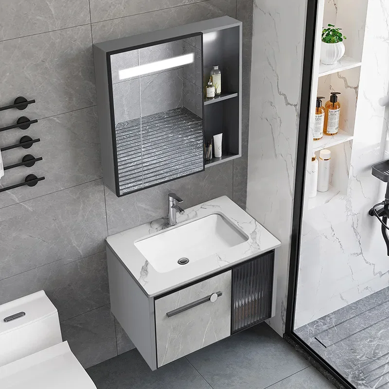 Mueble de Baño Impermeable con - Home Bathroom Vanity Combo reseña y precio