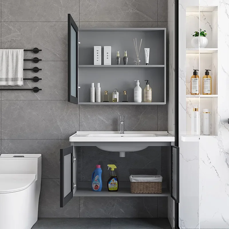 Mueble de Baño Impermeable con - Home Bathroom Vanity Combo reseña y precio