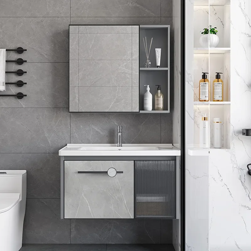 Mueble de Baño Impermeable con - Home Bathroom Vanity Combo reseña y precio