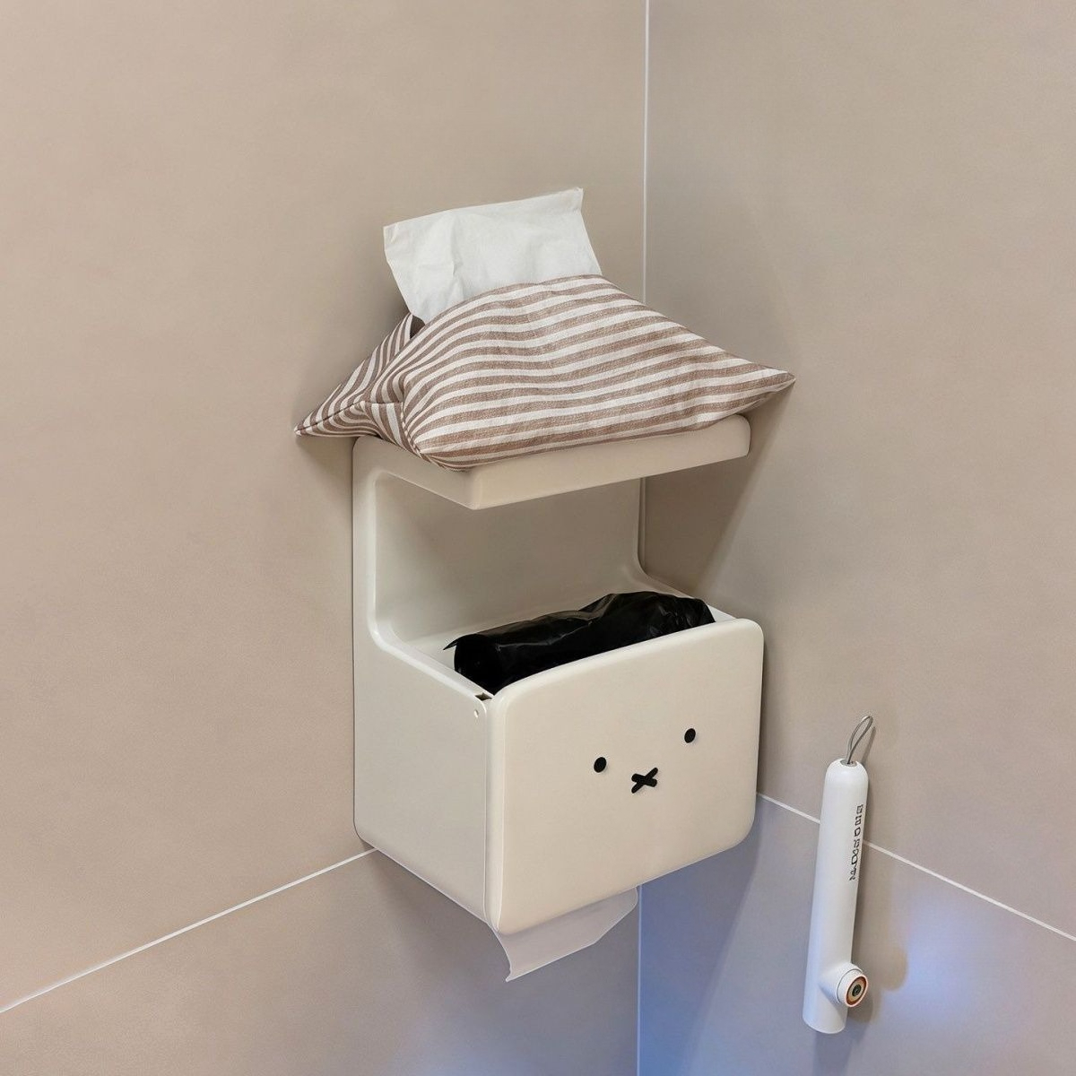 Adorables dispensadores de pap - Home Edit Bathroom Storage reseña y precio