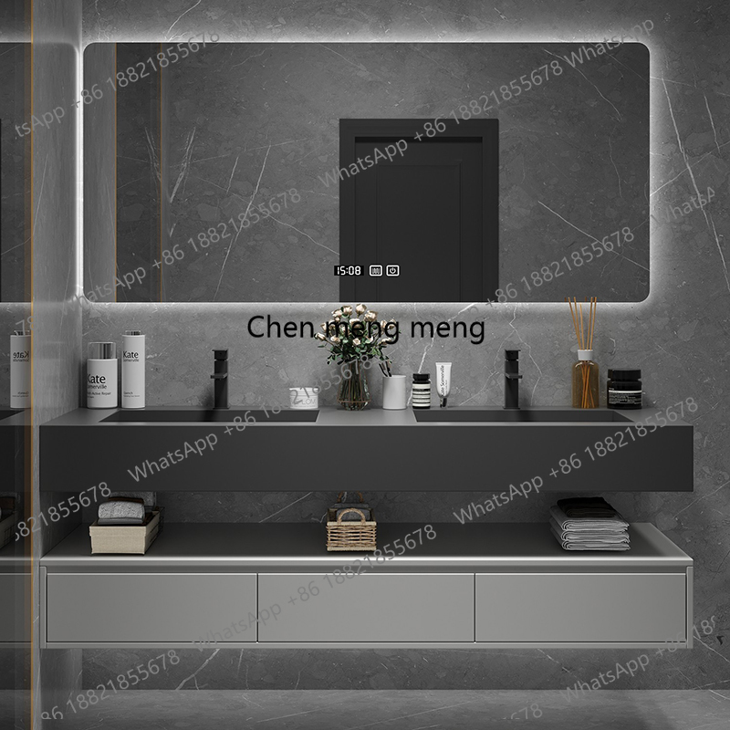 Mueble de Baño con Estante Ilu - Home Bathroom Vanity Combo reseña y precio