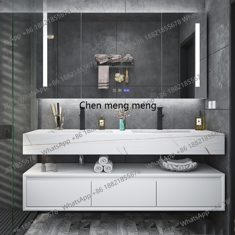 Mueble de Baño con Estante Ilu - Home Bathroom Vanity Combo reseña y precio