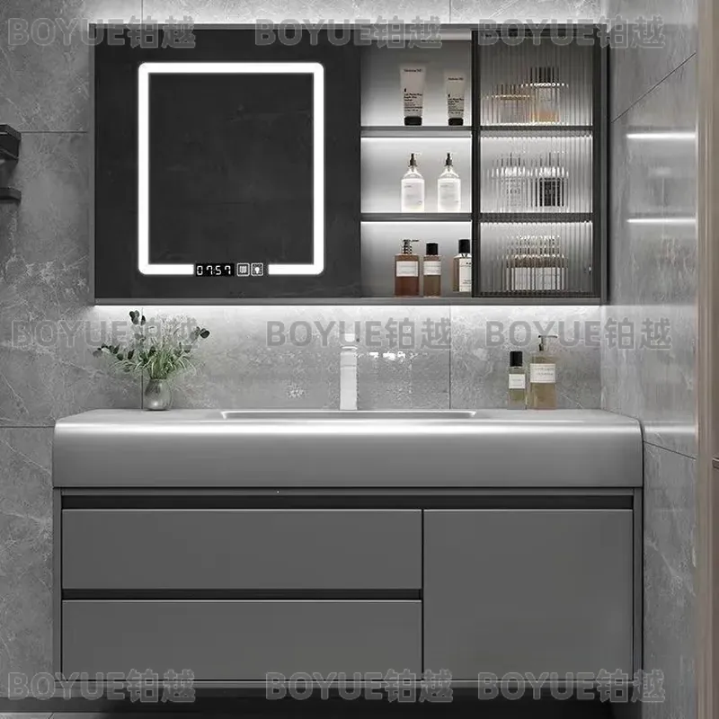 Mueble de Baño Inteligente de  - Home Bathroom Vanity Combo reseña y precio
