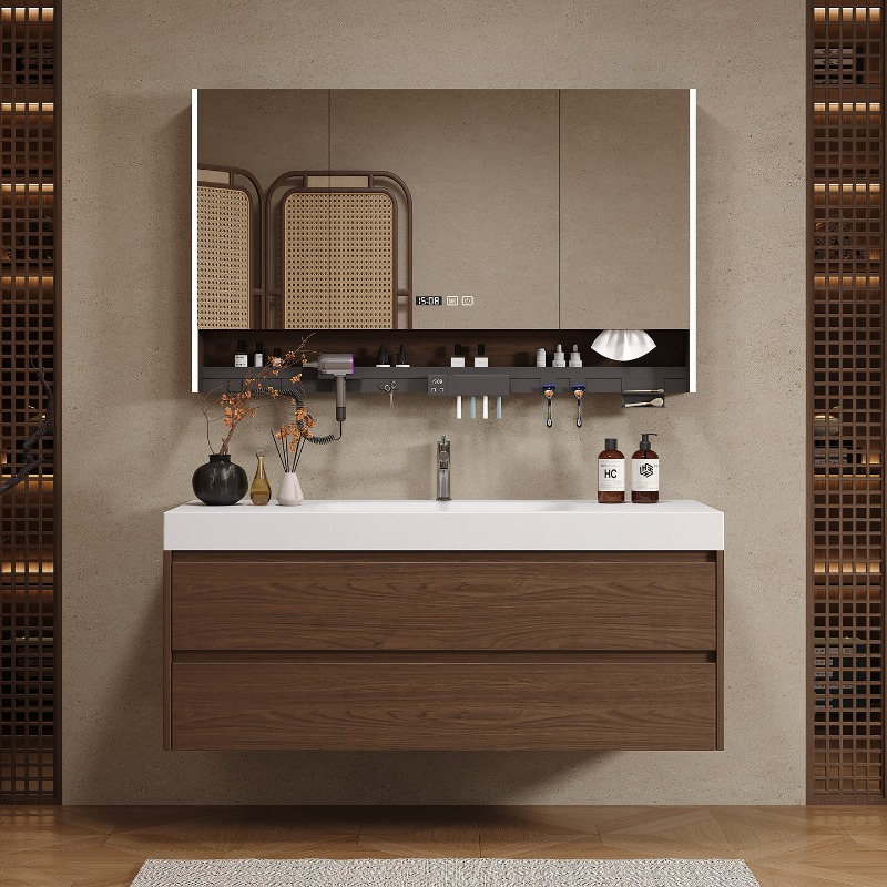 Armario de Baño con Divisiones - Home Bathroom Vanity Combo reseña y precio