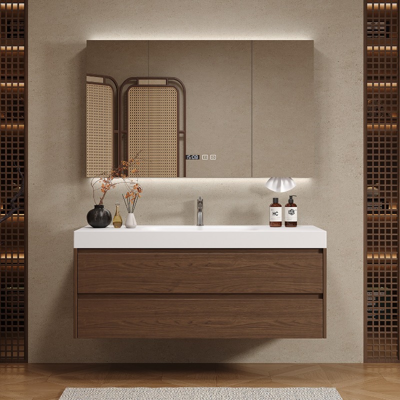 Armario de Baño con Divisiones - Home Bathroom Vanity Combo reseña y precio