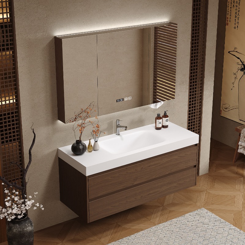 Armario de Baño con Divisiones - Home Bathroom Vanity Combo reseña y precio