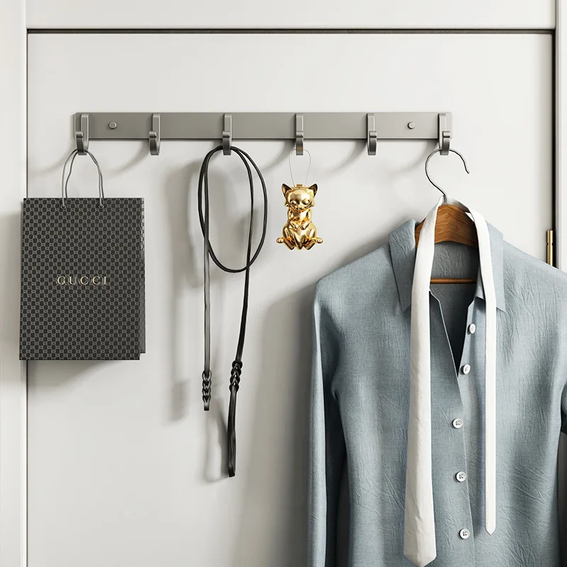 Estante de pared con ganchos d - Home Bathroom Organizer reseña y precio