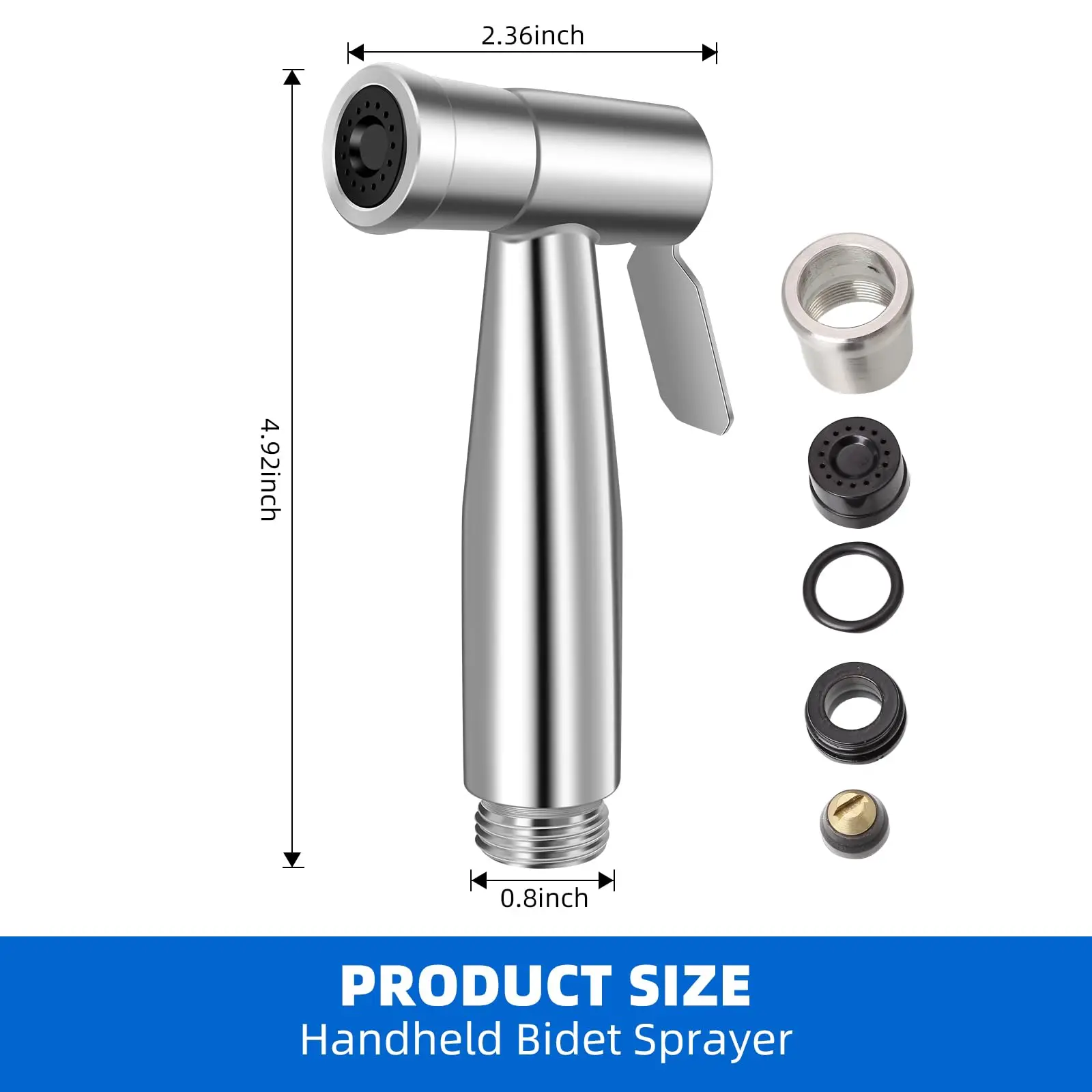 Rociador de Bidé Portátil de M - Plunger Toilet reseña y precio