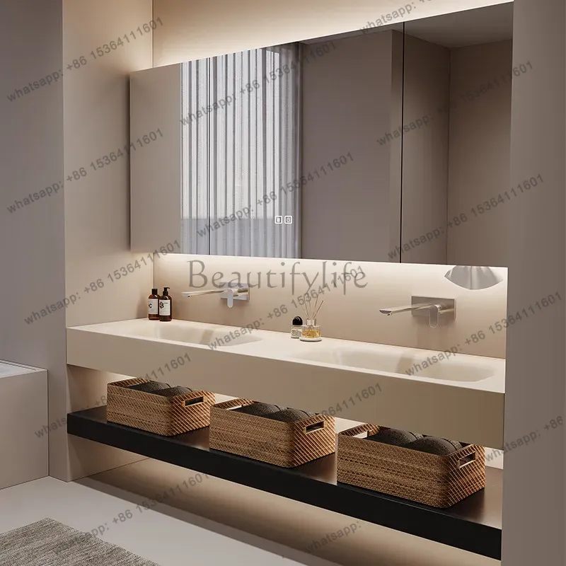 Mueble de almacenamiento de ba - Home Bathroom Vanity Combo reseña y precio