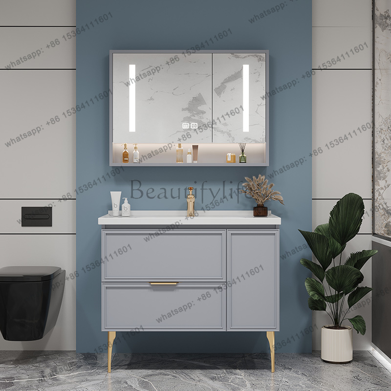 Mueble de Baño Moderno con Esp - Home Bathroom Vanity Combo reseña y precio