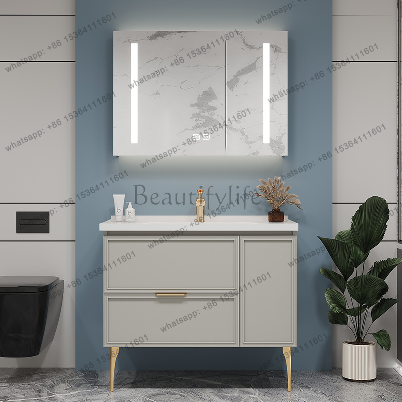 Mueble de Baño Moderno con Esp - Home Bathroom Vanity Combo reseña y precio