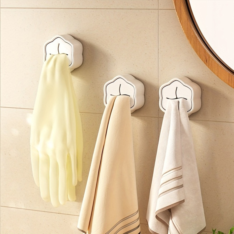 6 Ganchos Adhesivos para Toall - Home Bathroom Organizer reseña y precio