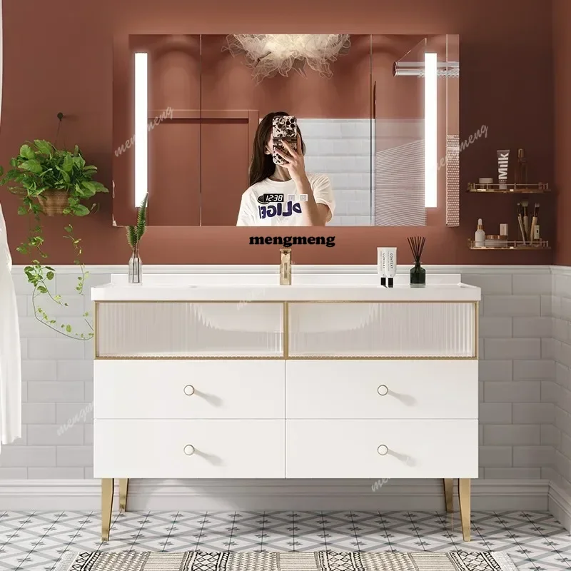 Mueble de Baño Moderno y Senci - Home Bathroom Vanity Combo reseña y precio