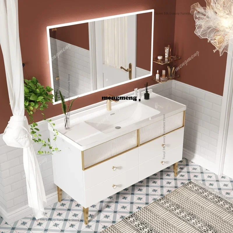 Mueble de Baño Moderno y Senci - Home Bathroom Vanity Combo reseña y precio