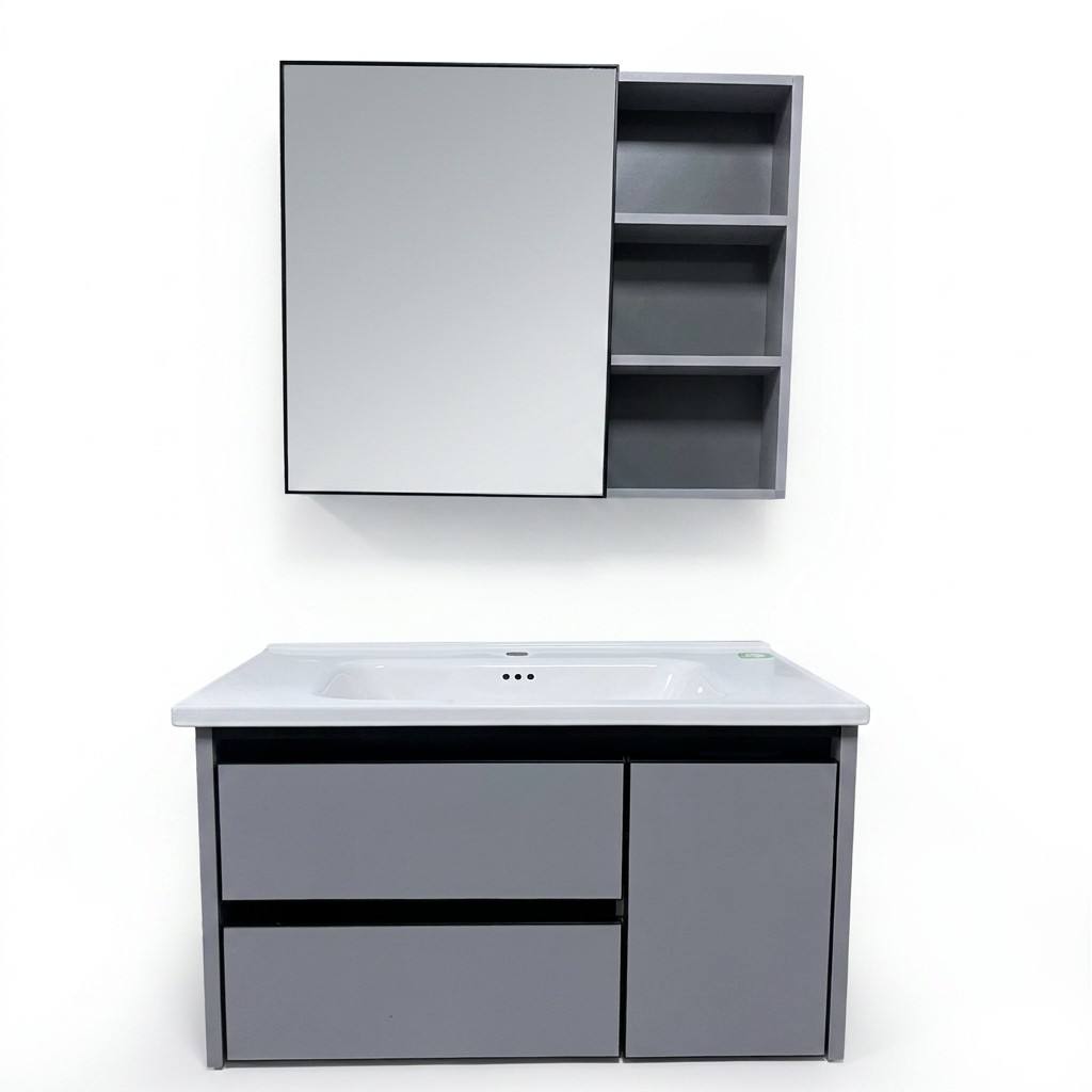 Mueble de Baño Moderno y Ecoló - Home Bathroom Vanity Combo reseña y precio